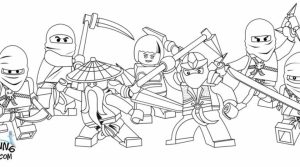 Printable Lego Ninjago Coloring Pages   952210