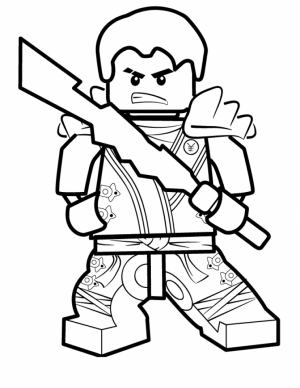 Printable Lego Ninjago Coloring Pages Online   106086