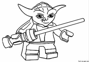 Printable Lego Star Wars Coloring Pages   66664