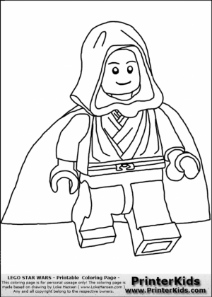 Printable Lego Star Wars Coloring Pages Online   12905