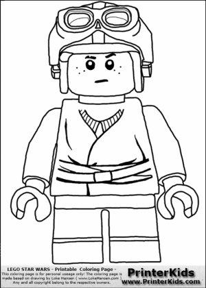 Printable Lego Star Wars Coloring Pages Online   7276