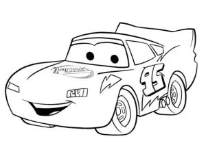 Printable Lightning McQueen Coloring Pages   171709
