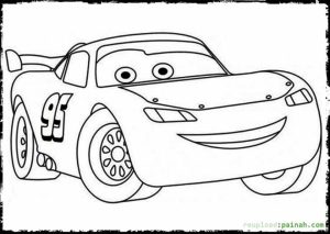 Printable Lightning McQueen Coloring Pages   662636