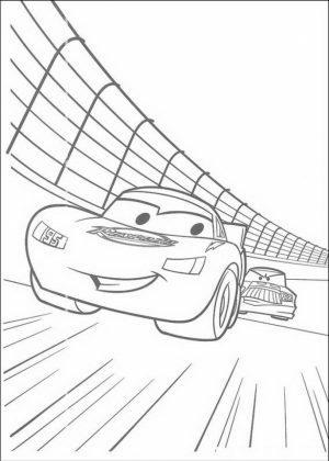 Printable Lightning McQueen Coloring Pages   810604