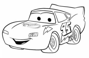 Printable Lightning McQueen Coloring Pages Online   106089