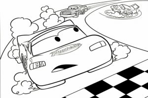 Printable Lightning McQueen Coloring Pages Online   686821