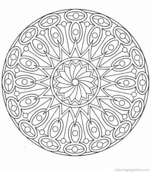 Printable Mandala Coloring Pages For Adults   78757