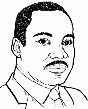 Printable Martin Luther King Jr Coloring Pages for Kids   5prtr
