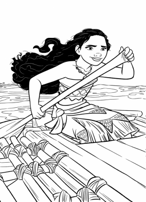 Printable Moana Coloring Pages Online   BL96T