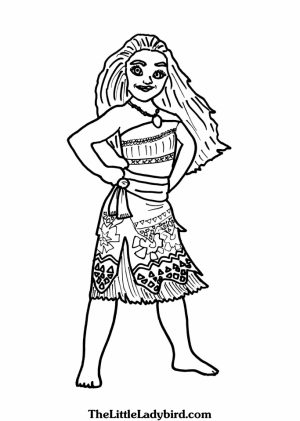 Printable Moana Coloring Pages Online   ZD62P