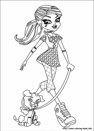 Printable Monster High Coloring Pages Online   638593