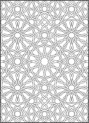 Printable Mosaic Coloring Pages   87126