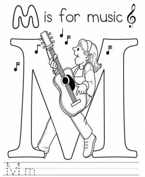 Printable Music Coloring Pages for Kindergarten   42707