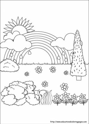 Printable Nature Coloring Pages for Kids   5prtr
