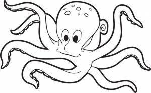 Printable Octopus Coloring Pages   7ao0b