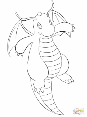 Printable Pokemon Coloring Page Online   84390