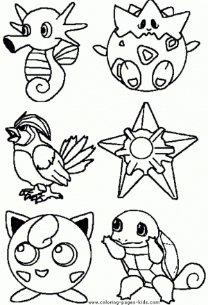 Printable Pokemon Coloring Page Online   93359