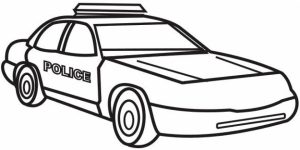 Printable Police Car Coloring Pages Online   17696