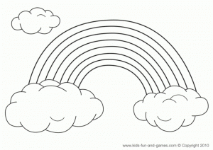 Printable Rainbow Coloring Pages   dqfk25