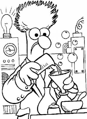Printable Science Coloring Pages   9wchd