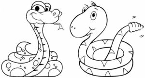 Printable Snake Coloring Pages Online   89391