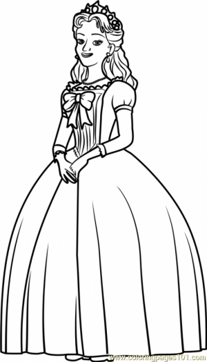 Printable Sofia the First Coloring Pages   89241