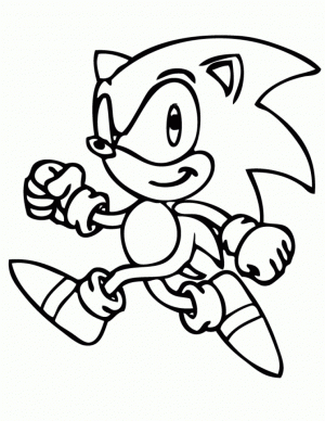 Printable Sonic Coloring Pages   237382