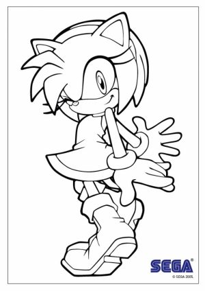 Printable Sonic Coloring Pages   808694