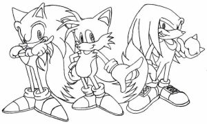 Printable Sonic Coloring Pages   810594