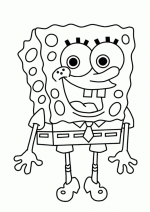 Printable Spongebob Squarepants Coloring Pages   dqfk18