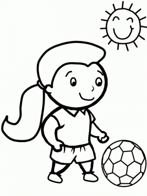 Printable Sports Coloring Pages Online   HQTZH