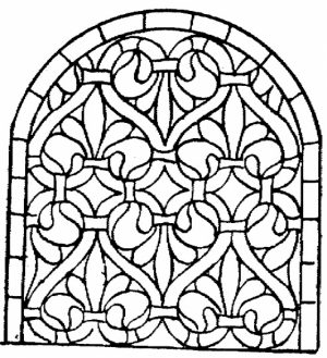 Printable Stained Glass Coloring Pages   84618