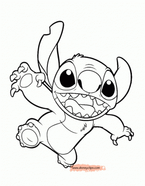 Printable Stitch Coloring Pages   dqfk30