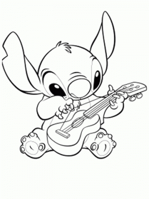Printable Stitch Coloring Pages   p79hb