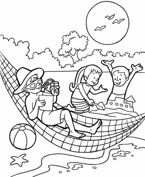 Printable Summer Coloring Pages for 5th Grade   27184
