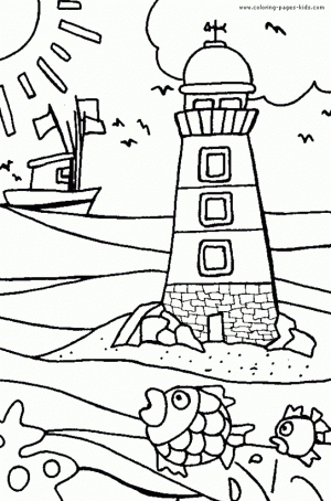 Printable Summer Coloring Pages for 5th Grade   48290