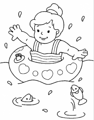Printable Summer Coloring Pages for 5th Grade   91739