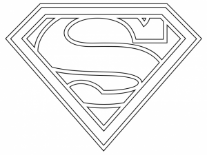 Printable Superman Coloring Pages   89920