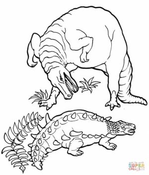 Printable T Rex Coloring Pages Online   59307