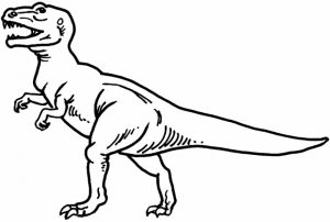 Printable T Rex Coloring Pages Online   64038