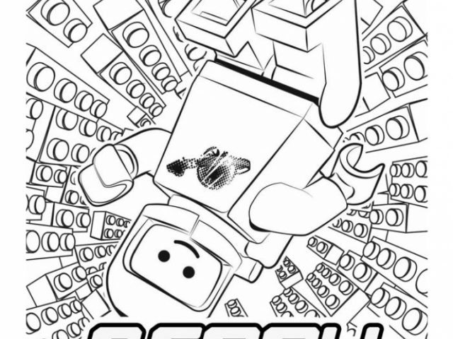 Get This Printable The Lego Movie Coloring Pages 808703