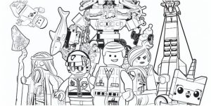Printable The Lego Movie Coloring Pages Online   781021