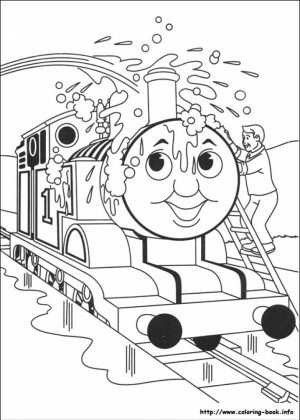 Printable Thomas And Friends Coloring Pages for Kids   BKj66