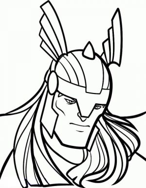 Printable Thor Coloring Pages Online   85256