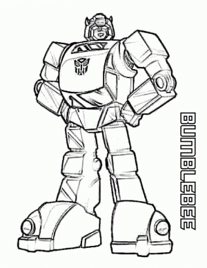 Printable Transformers Robot Coloring Pages for Boys   45163