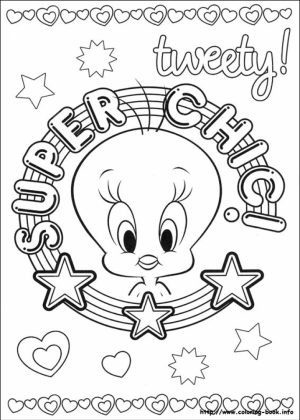 Tweety Bird Coloring Pages