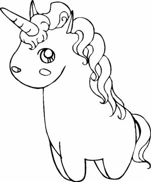 Printable Unicorn Coloring Pages   87141