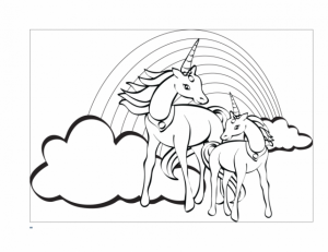 Printable Unicorn Coloring Pages Online   59307