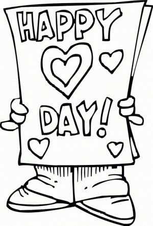 Printable Valentines Coloring Pages Online   26852