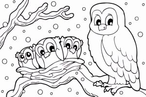 Printable Winter Coloring Pages   810599